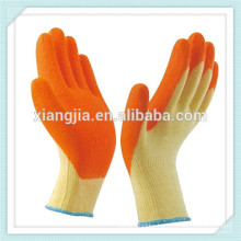best quality crinkle finished 21 thread anti slip latex coated working glove